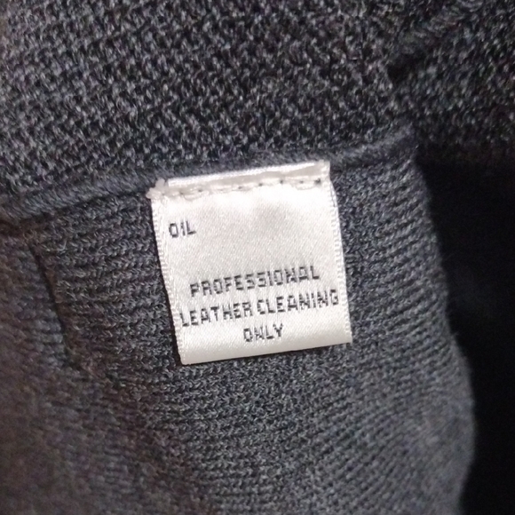 ST. John Collection By Marie Gray Vintage Santana Knit Blazer Charcoal Size 10 - Picture 9 of 12